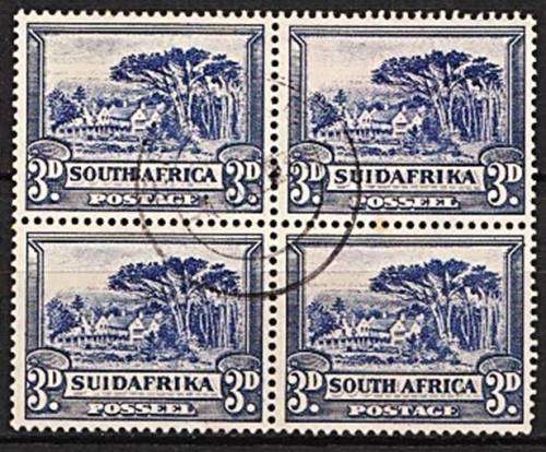 Union 1930-45 Pretoria Roto Printing Blocks of 4 Superb Used.  CV = R 4,500++++ Make an Offer NOW !!