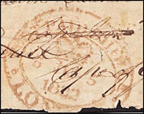 Extremely Rare 1822 Paarl CoGH Postmarks on Piece (Front of Cover Only) - See All Scans