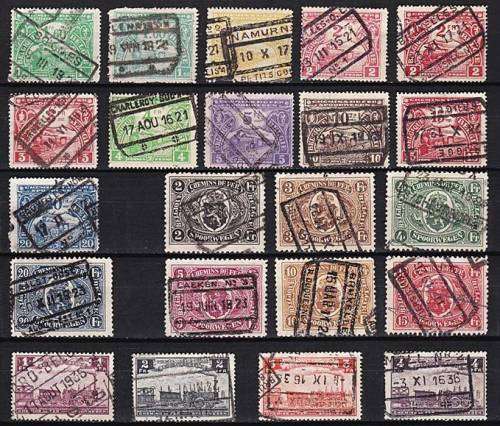Enormous Belgian Railway Stamp Collection - Various MINT(LH) & VFU Issues - See ALL the Scans