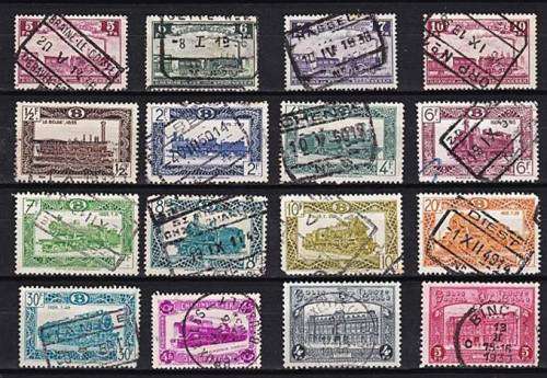 Enormous Belgian Railway Stamp Collection - Various MINT(LH) & VFU Issues - See ALL the Scans