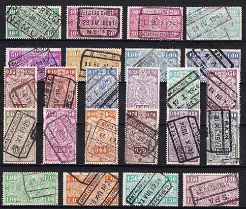 Enormous Belgian Railway Stamp Collection - Various MINT(LH) & VFU Issues - See ALL the Scans