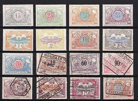 Enormous Belgian Railway Stamp Collection - Various MINT(LH) & VFU Issues - See ALL the Scans