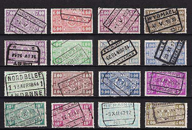 Enormous Belgian Railway Stamp Collection - Various MINT(LH) & VFU Issues - See ALL the Scans