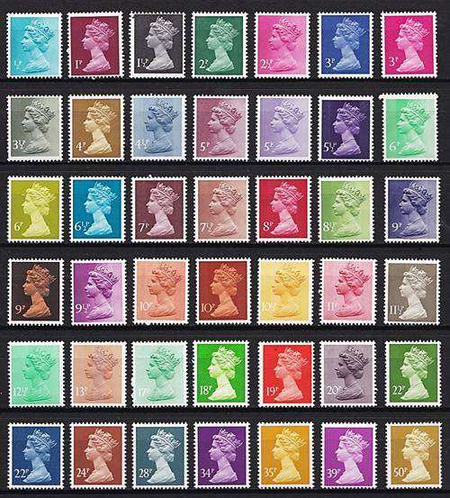 Great Britain MACHIN Mint Issues (**) & (*) - 1967 up to 2010. Excellent CV!!!