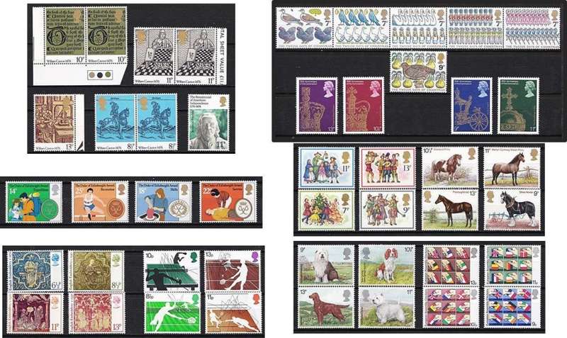 40 x Great Britain Full UMM Sets (1971-1979) - 1 x Bid per set *** CV = HIGH+