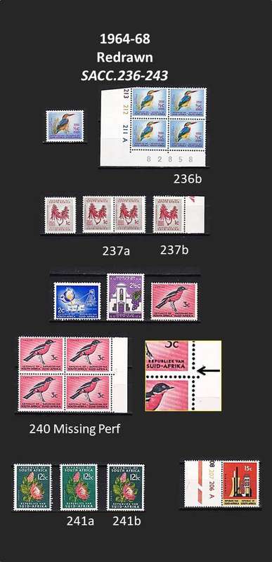 RSA First Definitive Issue - All Sets - UMM(**) - Difficult Collection/Scarce Var - CV = R9,000+++