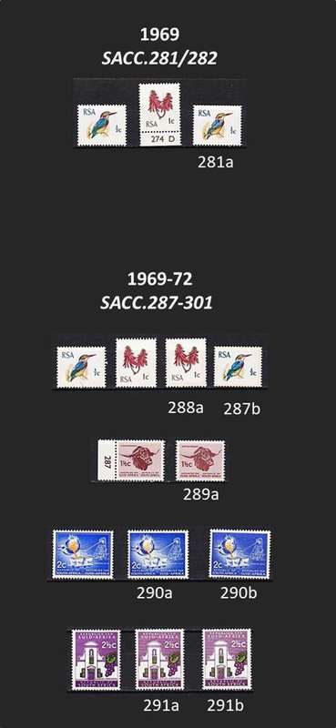 RSA First Definitive Issue - All Sets - UMM(**) - Difficult Collection/Scarce Var - CV = R9,000+++