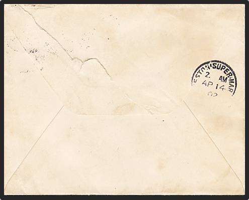 1902 BRITISH ARMY FIELD POST OFFICE (SA) Cancel on Cover with 1d Queen Victoria