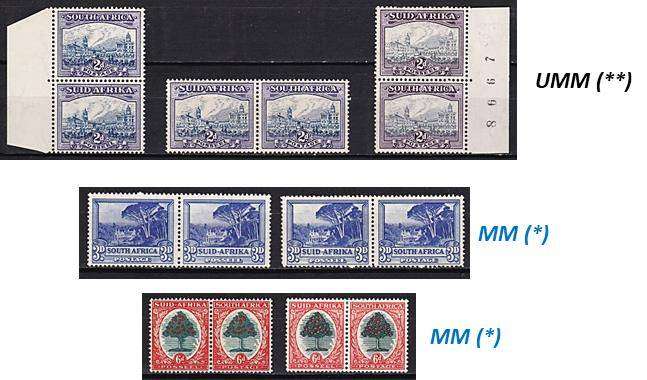1933-1948 Hyphenated Screened Pictorials with Varieties (UMM/MM) Incl JIPEX Sheets - GREAT VALUE