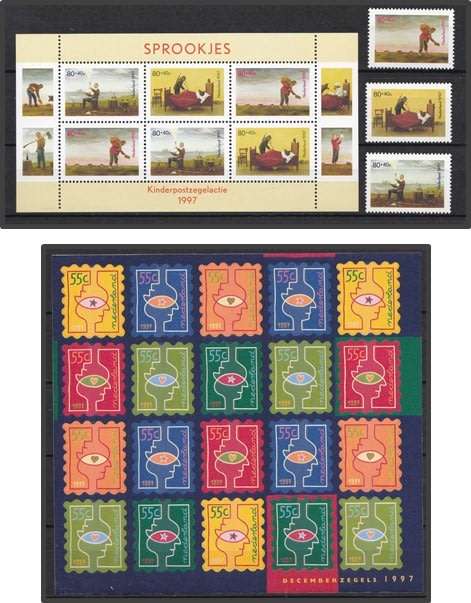 1997 NETHERLANDS UMM(**) Issues & Sheets  *** CV = R900+ ***