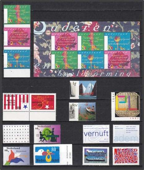 1997 NETHERLANDS UMM(**) Issues & Sheets  *** CV = R900+ ***