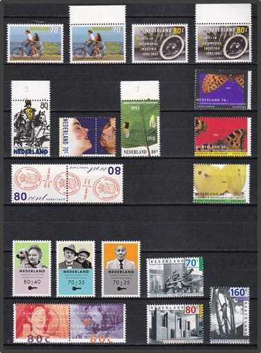 1993/94 NETHERLANDS UMM(**) Issues & Sheets  *** CV = R1,250+ ***