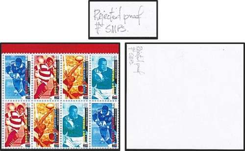 Rejected PROOF - 1995 World Cup Rugby *** PROVINANCE: Franco Frescura *** SCARCE ***