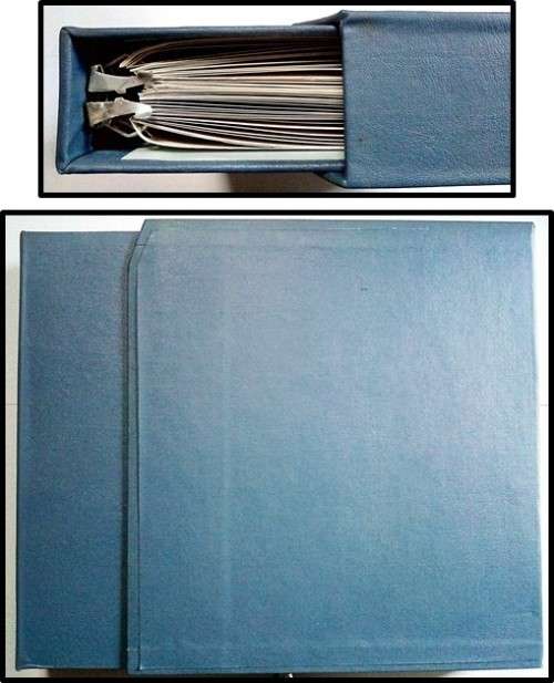 1982-86 S.W.A. INTERSAFA Album + Sleeve (Glasine Inserts) - Issues/FDCs/Postcards etc