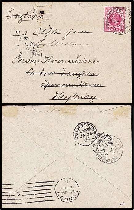 6 x Natal Postal History Items - Lower Umkomaas Cancel etc... See Scans