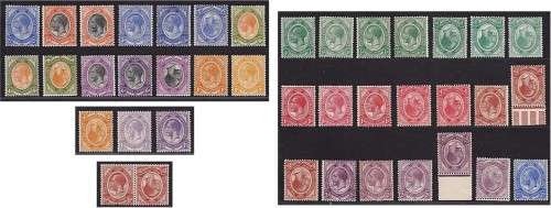 1913 King`s Head UMM (**) and Booklet/Inv Wmk to 1/3 *** CV  R5,470 ***