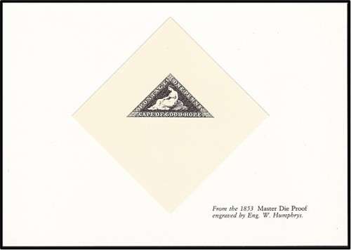 Cogh Proof Type Items - Display by A. Bertolaja to Royal Philatelic Society London