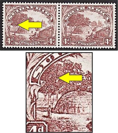 1932 4d ROTO CC.47 Fresh UMM (**) VAR - Bamboo in Native`s Hand *** CV  R16,000+ ***