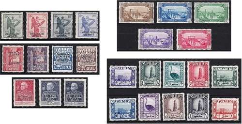 1922-1950 Italian Somaliland MM/UMM Sets etc..  *** CV  R2,000+ ***