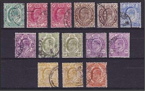 1902 KEVII CoGH Full VFU Set & All Varieties/Shades *** CV  R1,313 ***