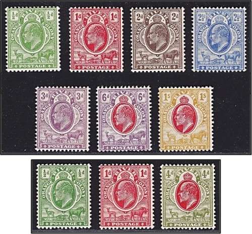 1903/5 ORC KEVII MM(*) Short Sets *** CV  R3,060+ ***