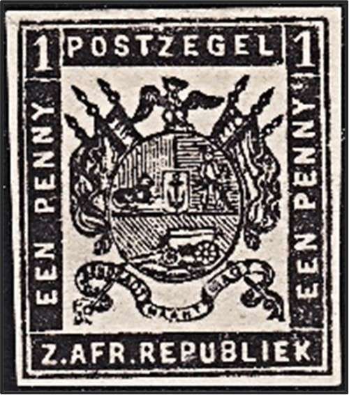 1870 1d ZAR MM(**) CC.20  *** CV  R4,500  ***