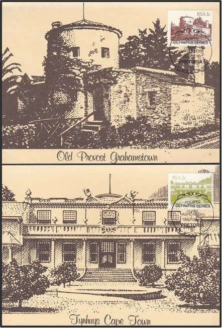RSA 4th Definitive Buildings Set of 17 Maxicards - Great Item!!!