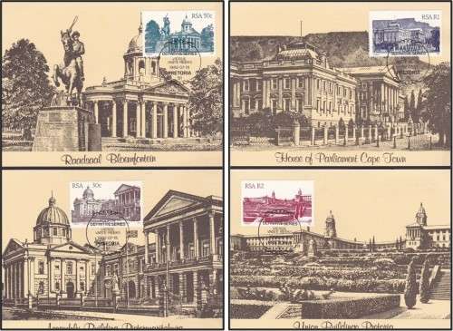 RSA 4th Definitive Buildings Set of 17 Maxicards - Great Item!!!