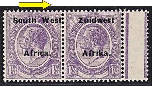 1924 SWA 1/3 KH CC.59 UMM(**) Marginal with Nice Opt Shift to Right - Nice Item!