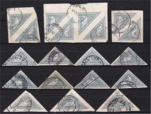 Large Selection of the 1926 Union Triangle Used - Some Postmarks!