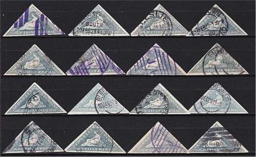 Large Selection of the 1926 Union Triangle Used - Some Postmarks!