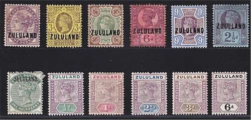 Small Selection of ZULULAND Mint/Mixed Condition  *** CV  R8,790 ***