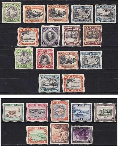 1932 Onwards Cook Islands & Niue Sets & S/Sets MM(*)  *** CV  R3,500+ ***