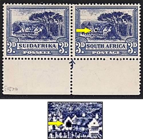 1930 Union 3d CC.46aVar MM(*) Arrow Block - Shuttered Window Positional Variety