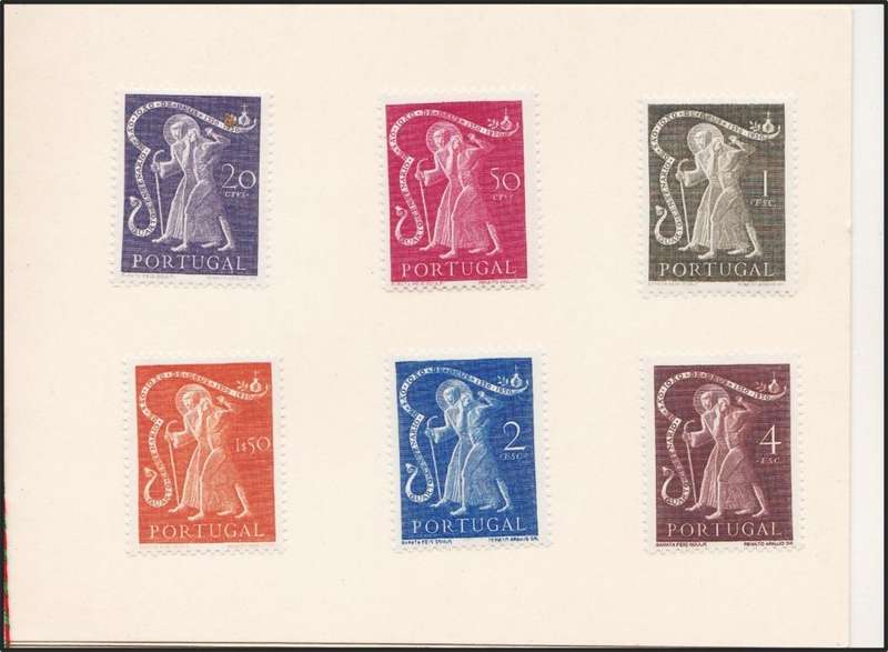 2 x Portugal Presentation Booklets - 1950 & 1951 (Only 2 Pages Scanned)