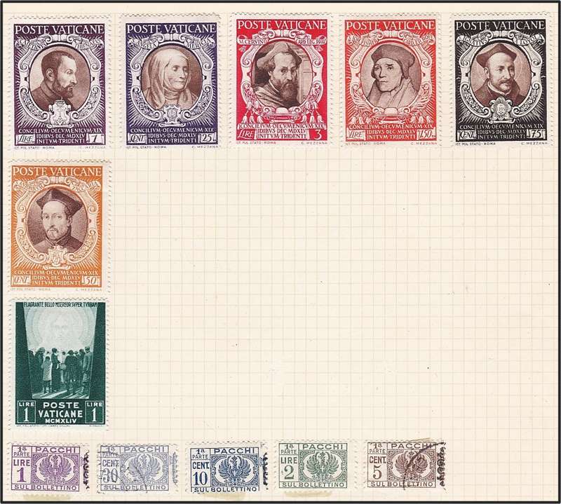 Vatican State Mint(*) On 2 x Pages