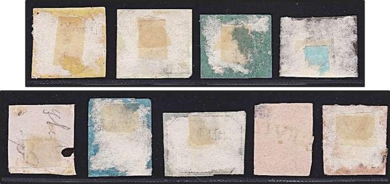 1852 Papal States First Issues Used *** CV  R6,000+ ***