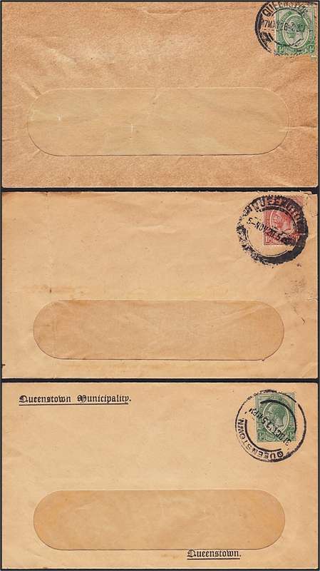 15 x Union King`s Head on Covers & Post Cards  *** Excellent Postmark Lot!!! ***