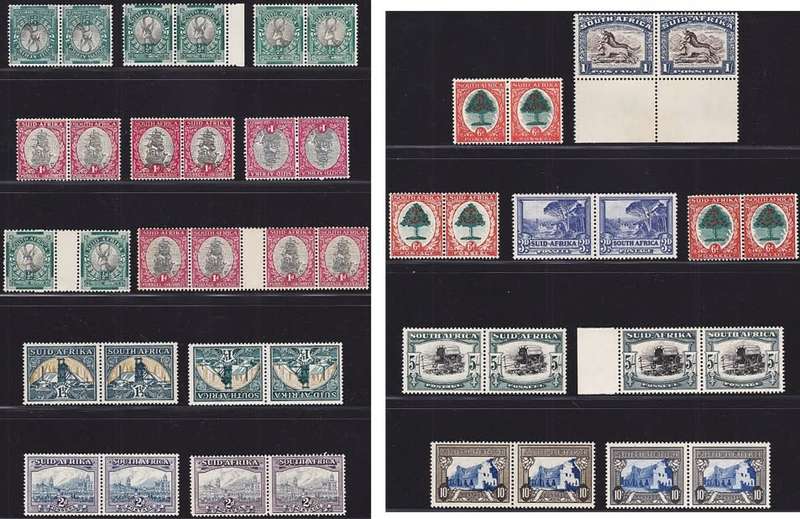 1933/48 Hyphenated Union Pictorials Full Set UMM(**)/ (CC.55/58 MM) + Most Var  *** CV  R17,155 ***