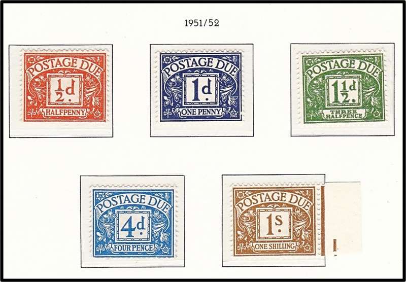 1937 GB Postage Due MM/UMM Sets, SG-D.27/34 & D.35/9 (D.38 No Gum)  @ CV  R8,750+