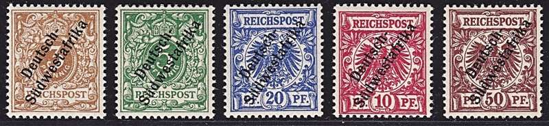 1898 German SWA CC.1/12 Fresh UMM(**) S/Set   @ CV  R2,820