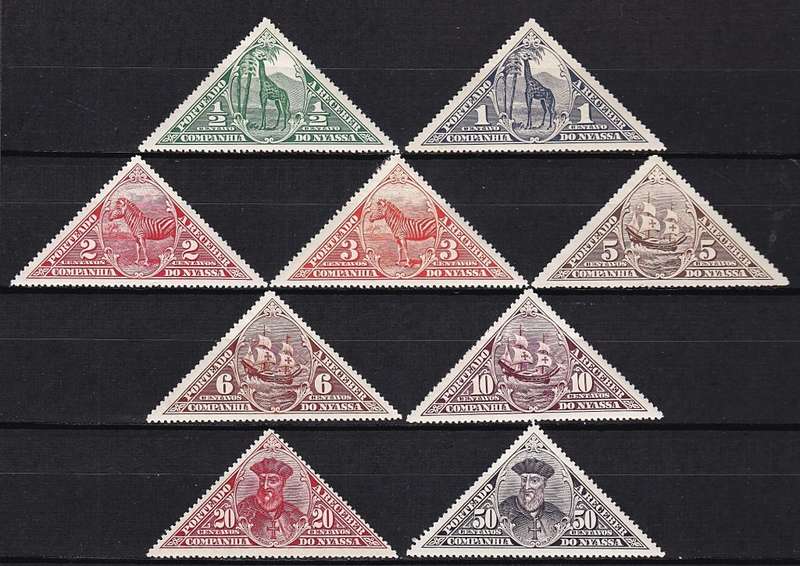 1921 & 1924 Nyasa Company Mint(*) Sets  @ CV  R2,000+