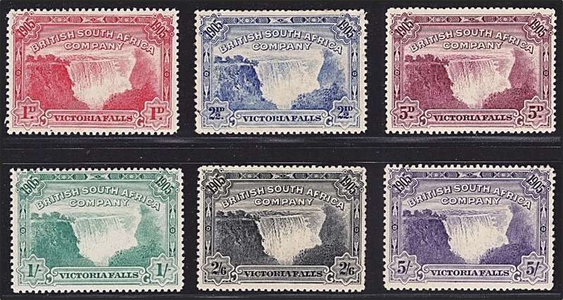 1905 BSAC Vic Falls MM(*) Set of 6  @ Cheapest CV  R5,480