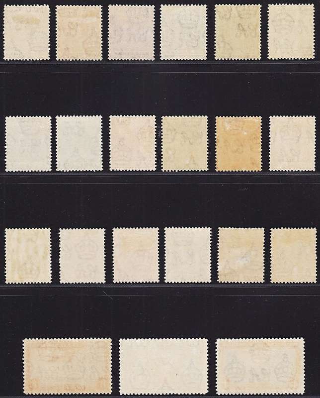 1938/52 Bahamas KGVI MM(*) S/Set to 1/- with SG Shade Varieties + SG.158/60  @ CV  R2,950+