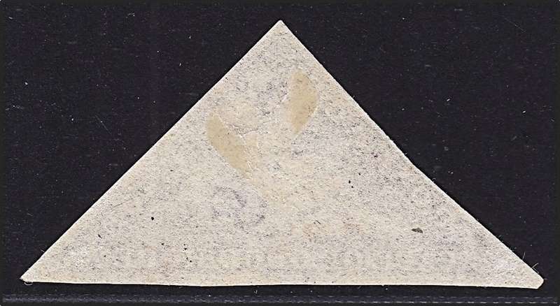 1857 CoGH 6d Bright Mauve Triangle CC.16 Mint (No Gum) Three Margins @ CV  R18,000