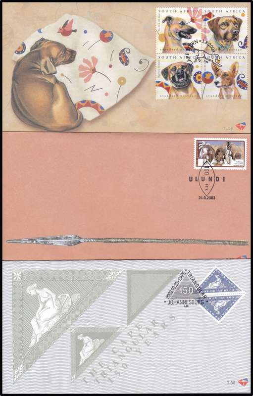 2002/3 RSA FDCs No.7.36-7.66 @ CV  R2.254