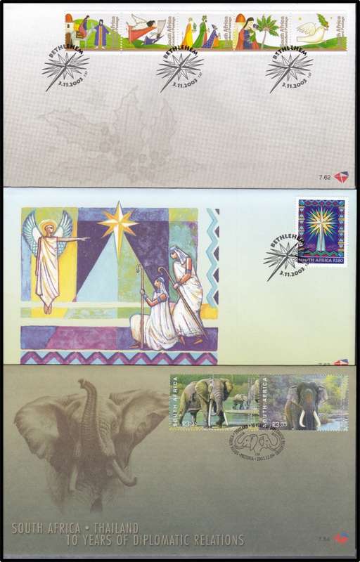 2002/3 RSA FDCs No.7.36-7.66 @ CV  R2.254