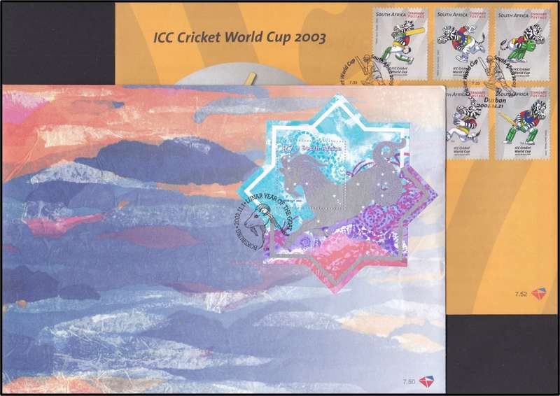 2002/3 RSA FDCs No.7.36-7.66 @ CV  R2.254