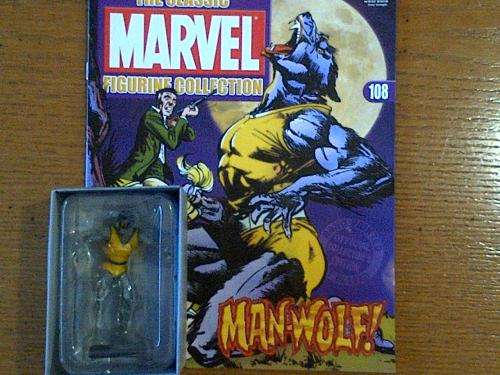 Marvel official figurine Nr 108 Manwolf