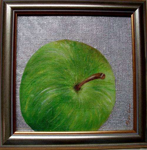 "GREEN" by SA Artist Frances Ballack  Value R3,000.00